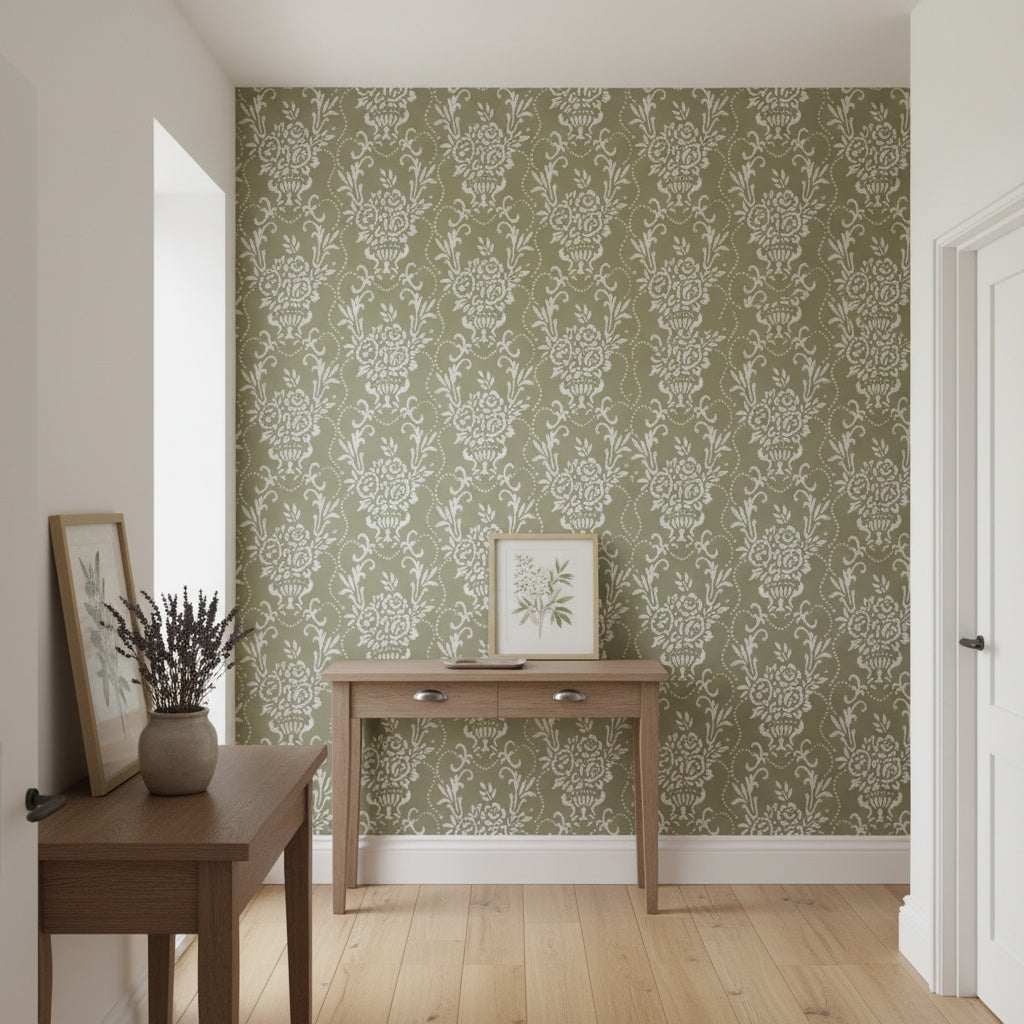 Pattern paint rollerNo53,AMELIA-, Pattern, Wall roller, Wall decor roller, Roller with design, 15cm,patterned paint roller designs