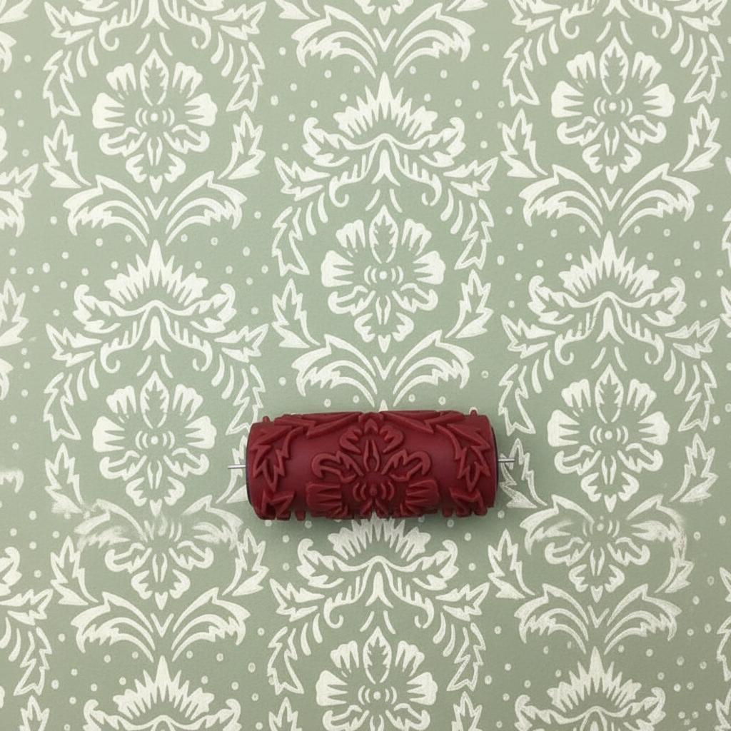 C9-Patterned paint roller, antique design