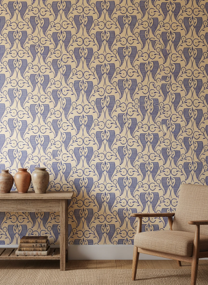 Patterned roller Sakina, No98