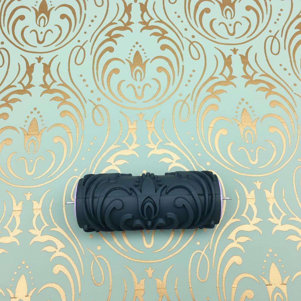 Pattern paint rollerNo22,INFINITY, Pattern, Decorative roller, Wall decor, Paint roller, 15cm,patterned paint roller designs