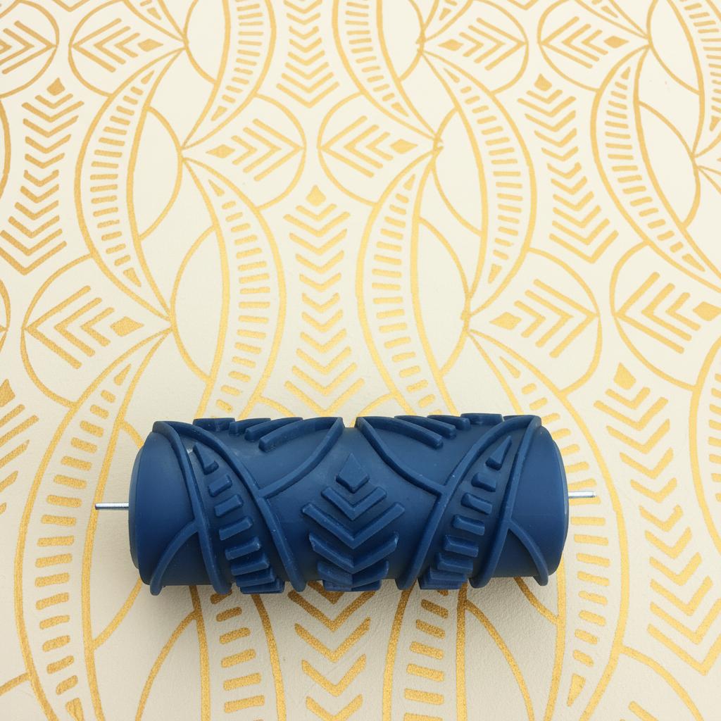 Pattern paint rollerNo24, LINESPattern roller, Decorative roller, Wall decor, Roller, 15cm,patterned paint roller designs