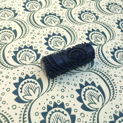 Rubber pattern paint roller-127