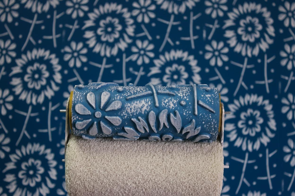 Pattern paint roller Karma, No12