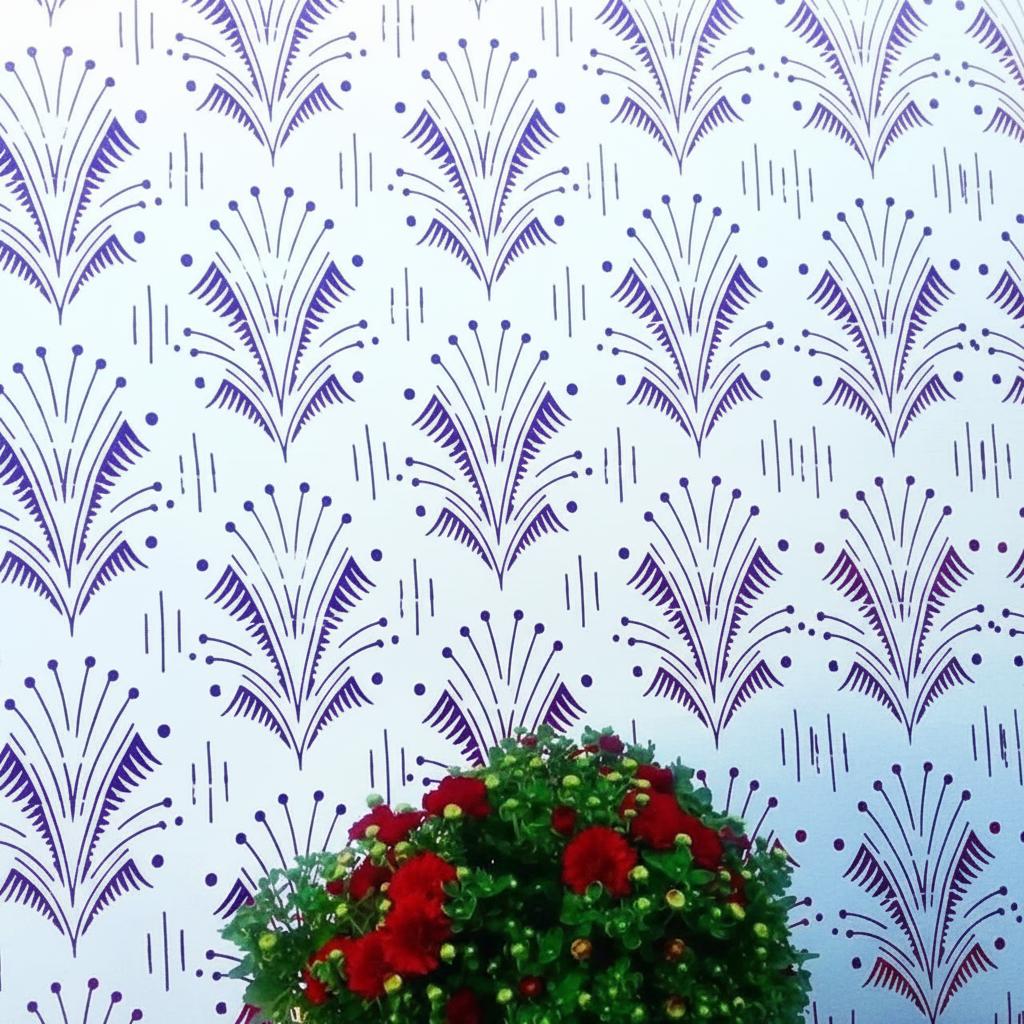 Pattern paint rollerNo92,BERRIES, Pattern, Wall decor roller, Paint roller, Roller,15cm,patterned paint roller designs