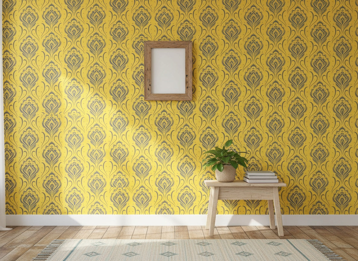 Patterned paint roller Aurora design -10