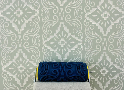 Rubber Pattern paint roller Fresh Air- 34