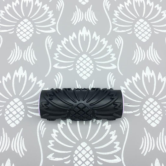 Pattern paint rollerNo94,PINEAPPLE, Pattern, Wall decor roller, Paint roller, Roller 15cm,patterned paint roller designs