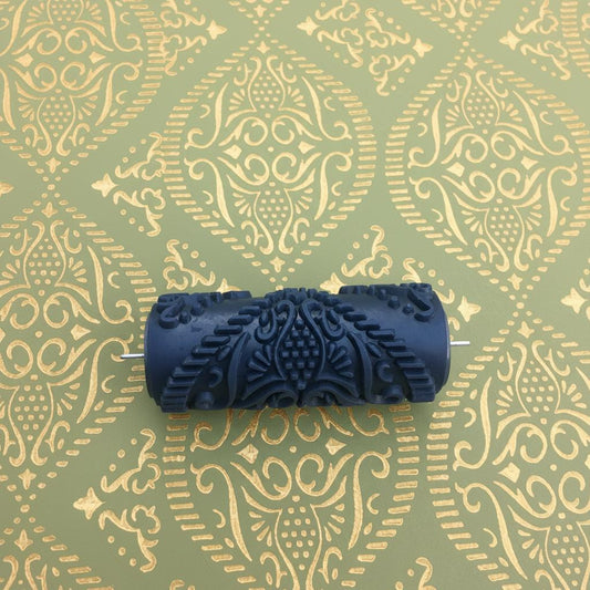 Pattern paint rollerNo54,CHARLOTTE-, Pattern roller, Pattern, Wall decor roller, Decor roller, 15cm,patterned paint roller designs