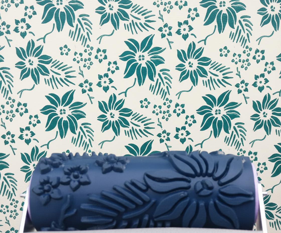 KATARINA, wall decor pattern roller- 73