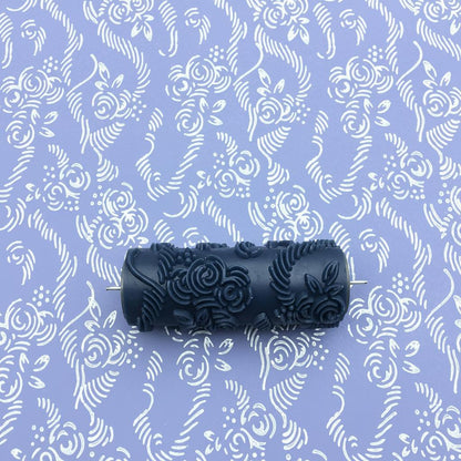 Pattern paint roller Roses, No17