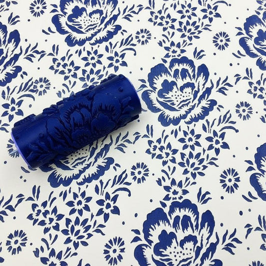 Pattern paint rollerNo116,GRAZIA-, Wall decor roller, Pattern, Paint roller, 15 cm ,patterned paint roller designs