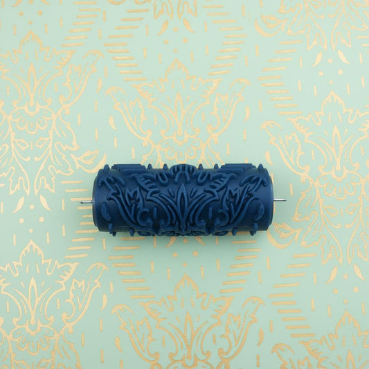 Pattern paint rollerNo33,ORNAMENT, Rubber roller, Wall decor, 15cm, patterned paint roller designs