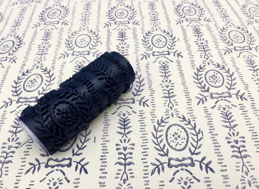 Pattern paint rollerNo115,JULIA, Wall decor roller, Paint roller, Pattern 15cm, patterned paint roller designs