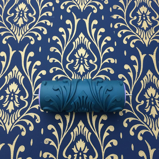 Pattern paint rollerNo50,MARVEL-, Paint roller, Wall roller, Wall decor15 cm,patterned paint roller designs