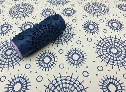 Patterned paint roller,SUN, No.29,,  patterned paint, patterned roller,decorating roller,patterned paint roller designs