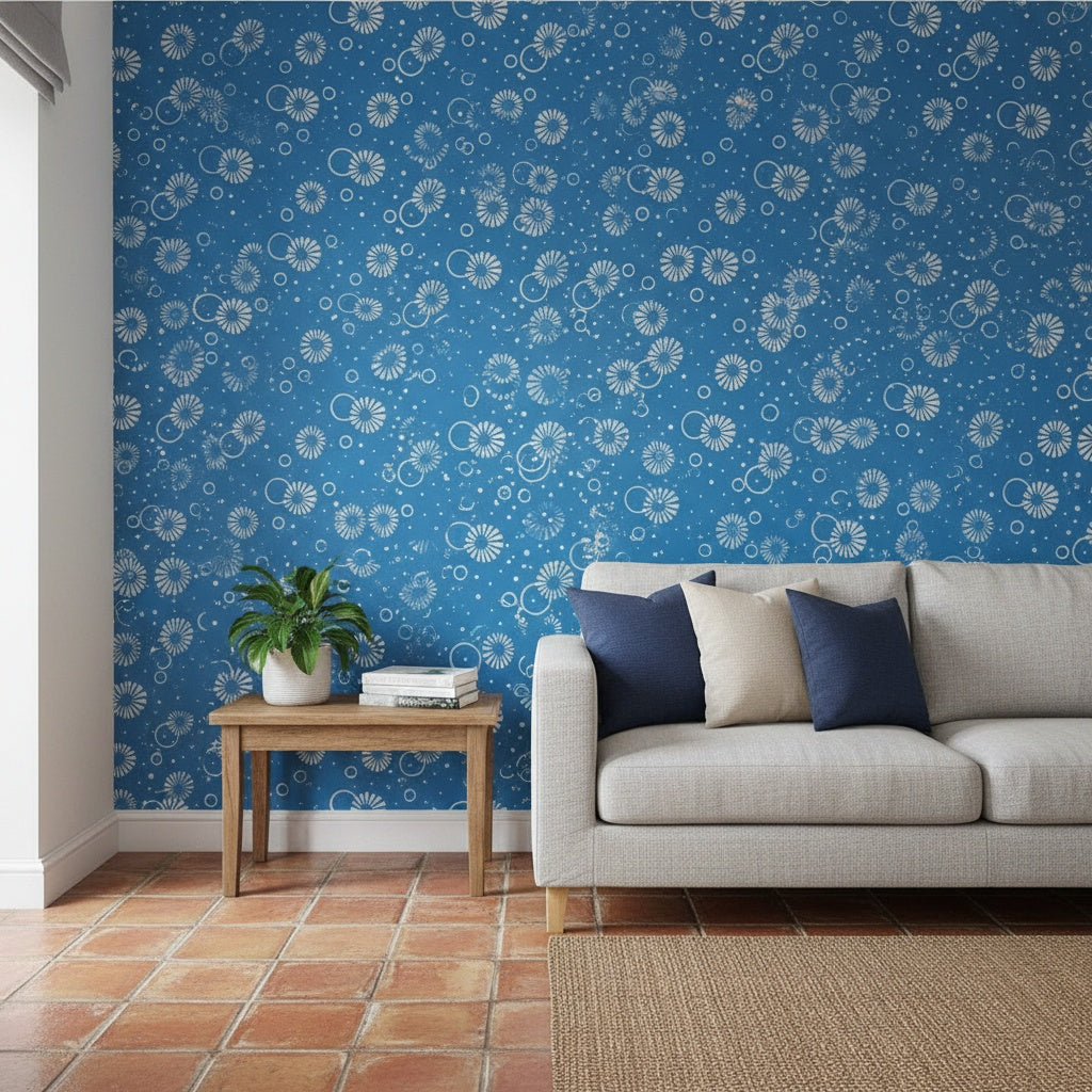 Pattrned paint rollerNo 124,DAISY, pattern paint, wall decoration, house painting, 15cm,,patterned paint roller designs