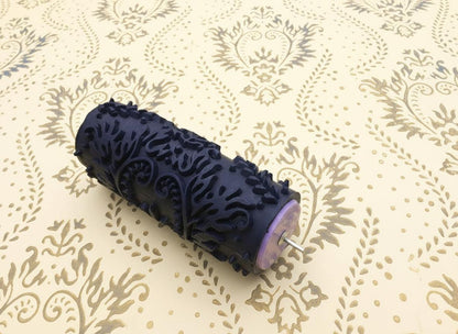Pattern paint rollerNo38,HEART, Wall decor, Rubber roller, 15cm ,patterned paint roller designs