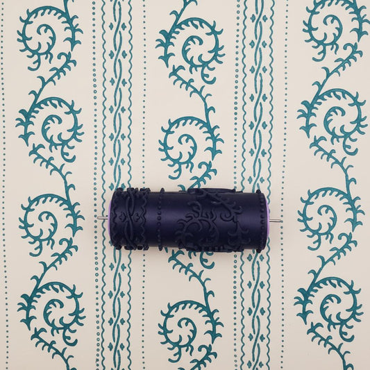 Pattern paint rollerNo121,TEA-, pattern, paint roller, house painting, wall decoration, 15cm, patterned paint roller designs