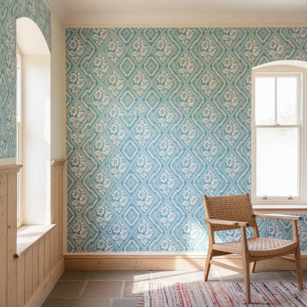 Patterned paint roller Crystal Qleer, No39