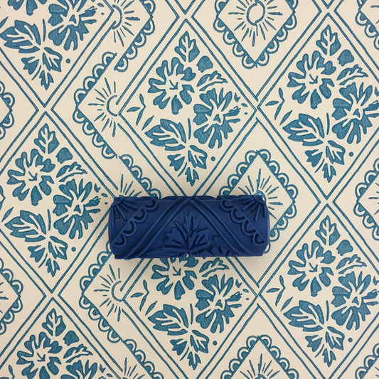 Patterned paint roller Crystal Qleer, No39