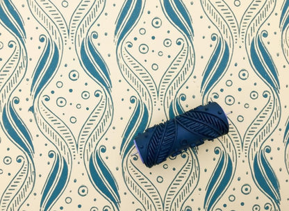 Pattern paint rollerNo26,WATER BUBBLES, Pattern, Wall decoration, Paint roller, 15cm,patterned paint roller designs
