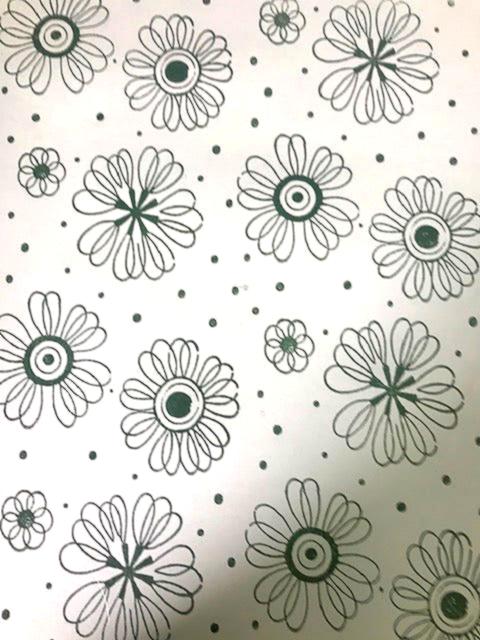 128Pattern paint roller wood design