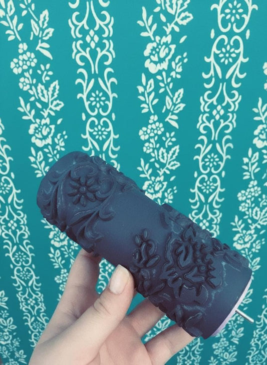 Pattern paint rollerNo89,LINER, Wall decor roller, Roller, Paint roller, 15cm,patterned paint roller designs