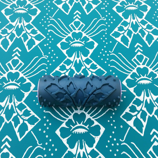 Geometric pattern painting roller-Hypnotist No76