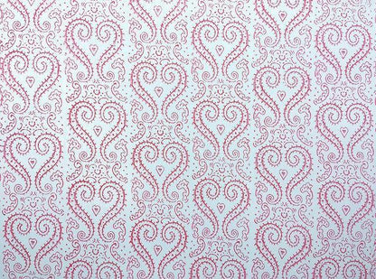 Pattern paint rollerNo15,LICIDER HEART, Patter, Wall decor roller, Paint roller, 15cm,patterned paint roller designs - Roller Rock