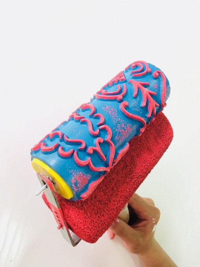 Pattern paint rollerNo48,MAGIC- Wall decor roller, Pattern, Roller with pattern, 15cm, patterned paint roller designs