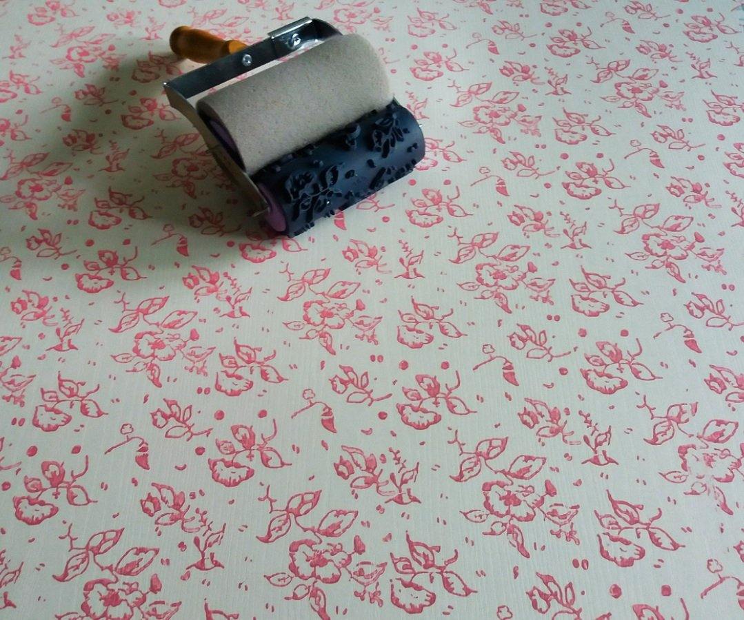 Paint RollerNo78,FELICITY ,wall decor , 15cm ,patterned paint roller designs