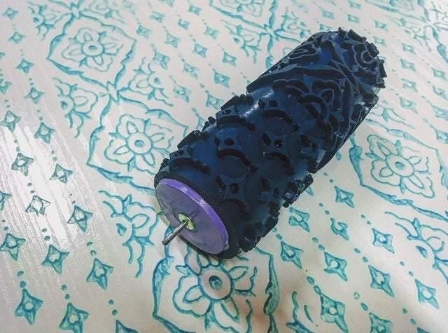 Pattern paint rollerNo103,MARIA- Pattern, Wall decor roller, Roller, 15cm, patterned paint roller designs