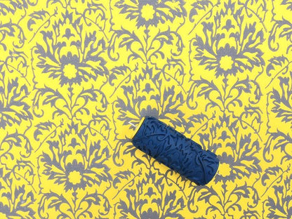 Pattern paint rollerNo23,FLORA, Roller design, Wall decor 15cm,patterned paint roller designs