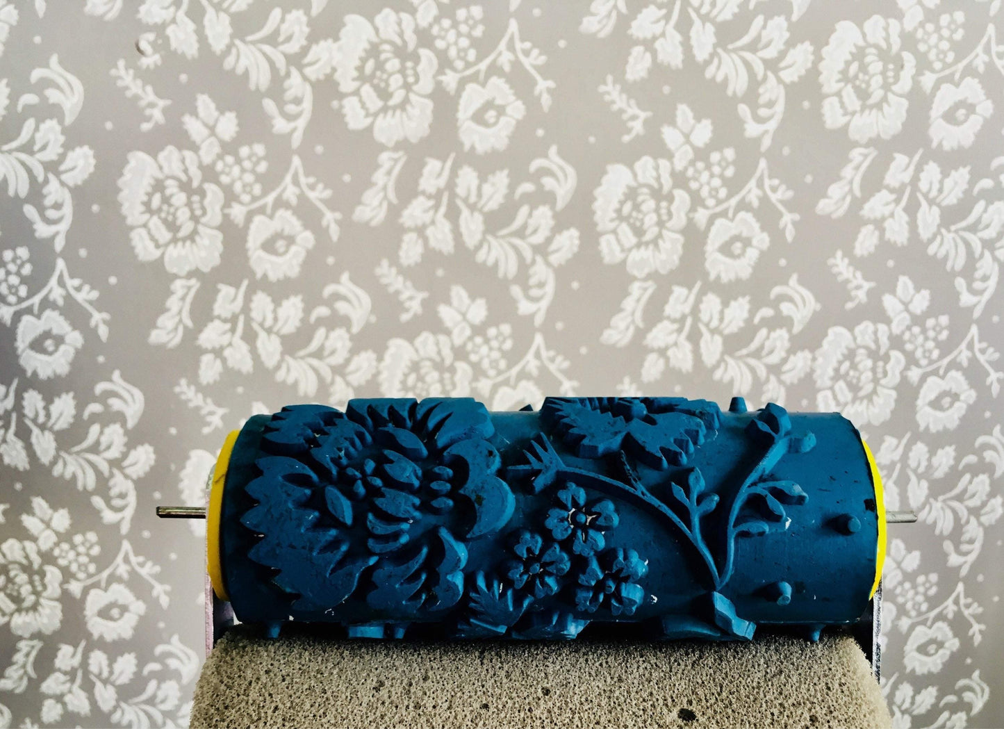 Paint wall rollerNo2,SPRING, Pattern Roller, Wall decor, 15cm,patterned paint roller designs