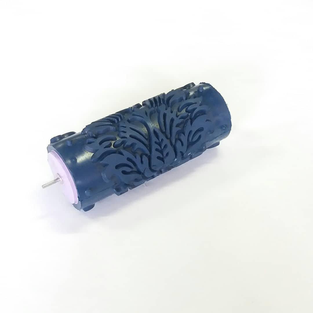 Pattern paint rollerNo91,KATELAN-, Pattern, Wall decor roller, Paint roller, Roller,  15cm,patterned paint roller designs