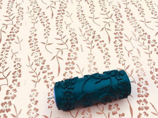 Pattern, Pattern paint roller,IRINA-, Wall decor roller, Roller, Pattern, 15cm,patterned paint roller designs - Roller Rock