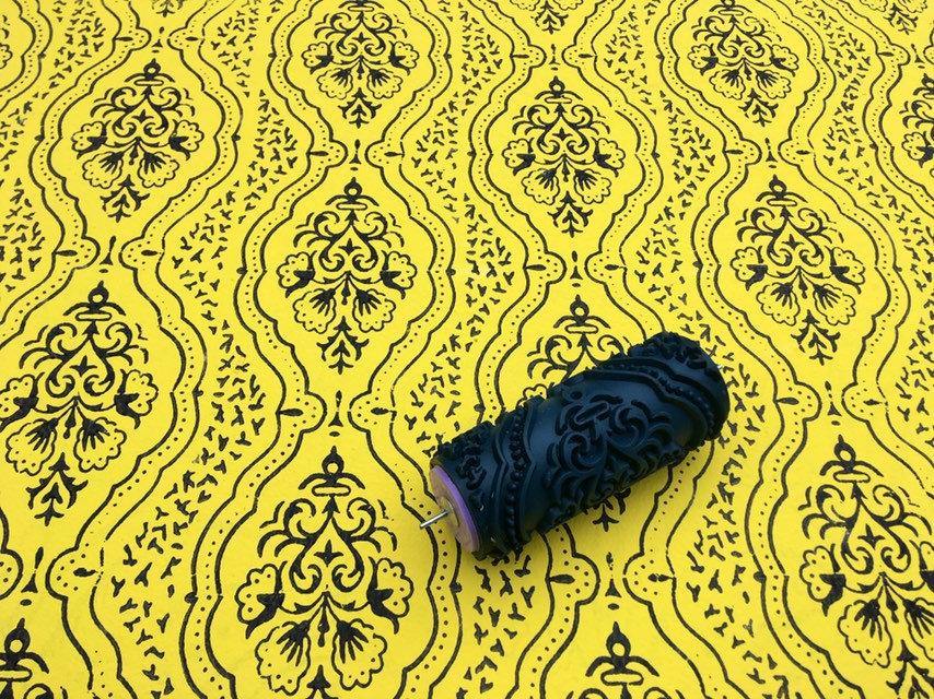 Pattern paint rollerNo112,SIMONA,Pattern, Wall decor roller, Roller, 15cm,patterned paint roller designs