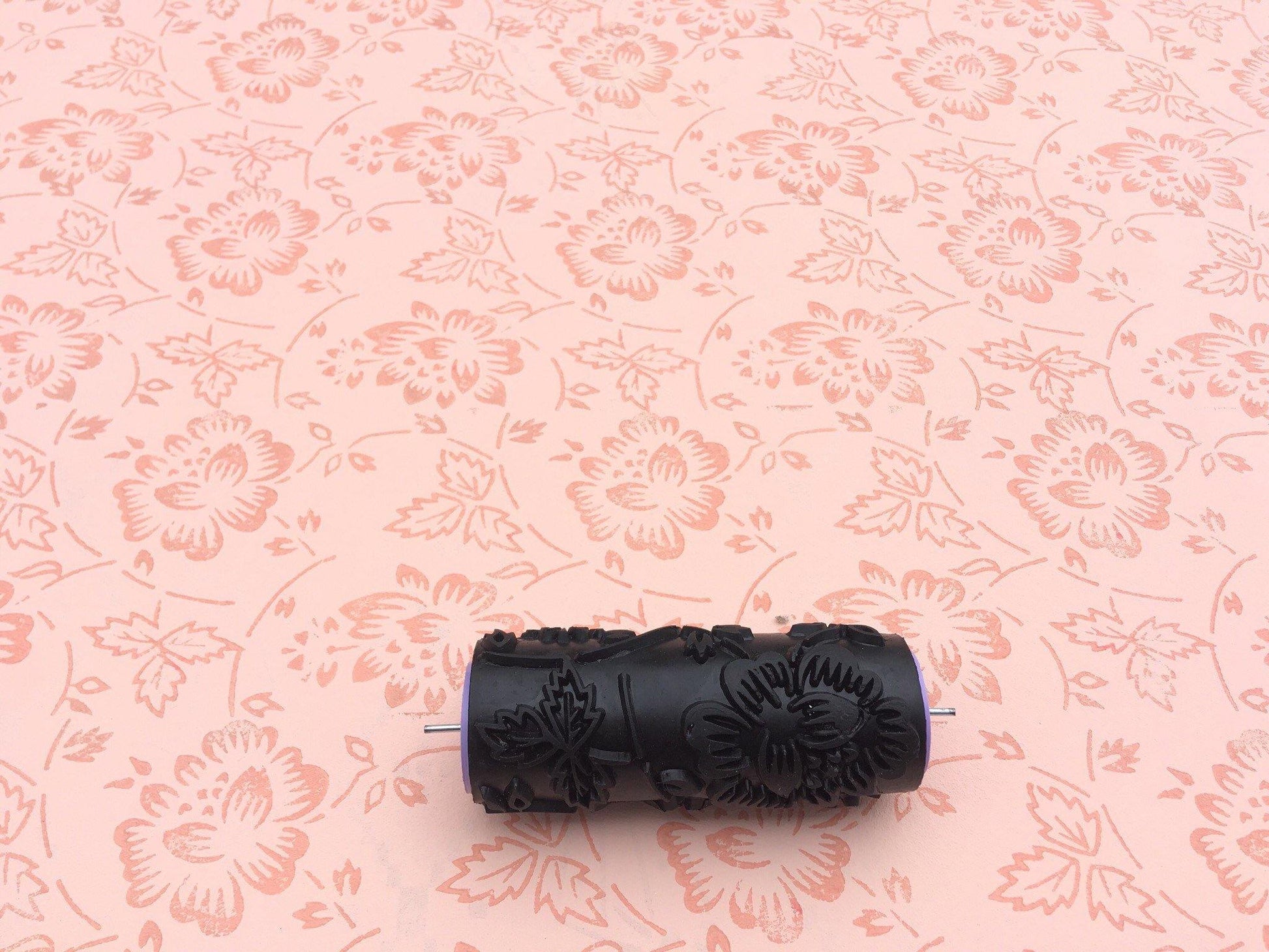 Pattern paint rollerNo56,ALESSANDRO-, Pattern, Wall decor, Wall paint roller, Paont roller, Roller,  15 cm,patterned paint roller designs