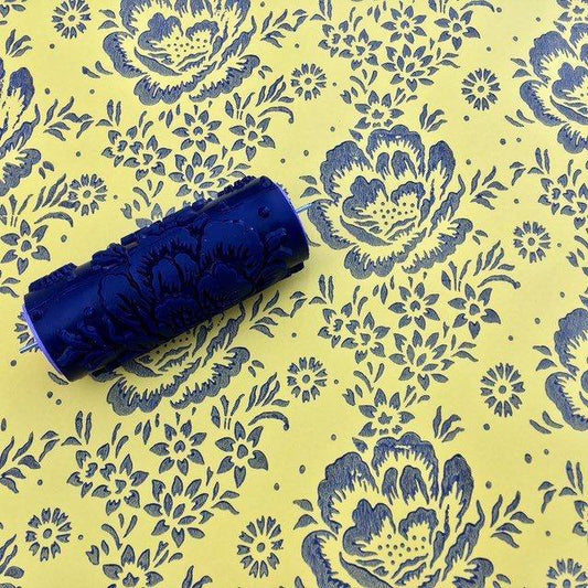 Pattern paint rollerNo116,GRAZIA-, Wall decor roller, Pattern, Paint roller, 15 cm ,patterned paint roller designs