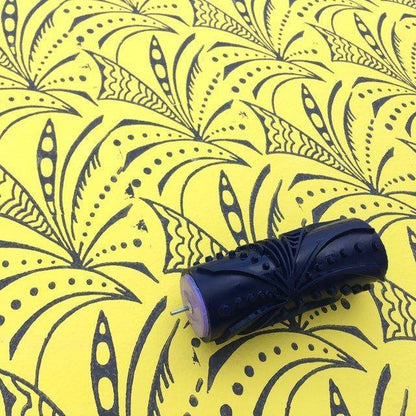 Pattern paint rollerNo113,VRISEA, Wall decor,Roller, 15cm, patterned paint roller designs