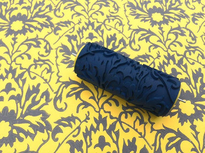 Pattern paint rollerNo23,FLORA, Roller design, Wall decor 15cm,patterned paint roller designs