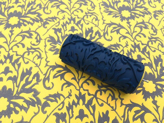 Pattern paint rollerNo23,FLORA, Roller design, Wall decor 15cm,patterned paint roller designs