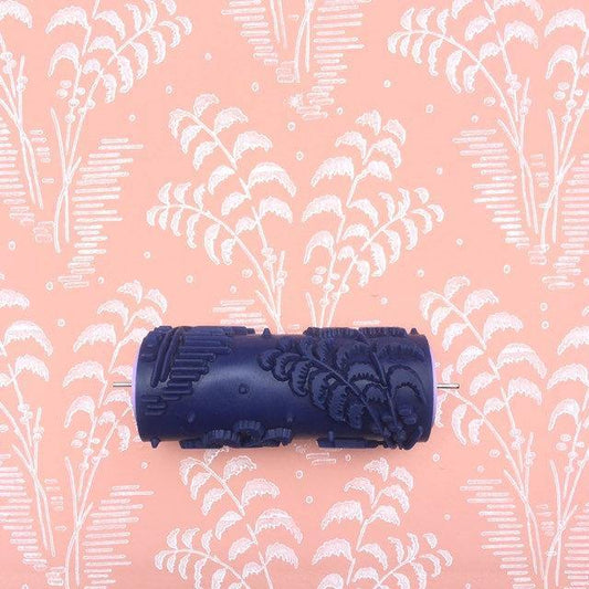 Pattern paint rollerNo62,CHAMADOREA ,Wall decor roller, Pattern, Paint roller, Roller,   15cm,patterned paint roller designs