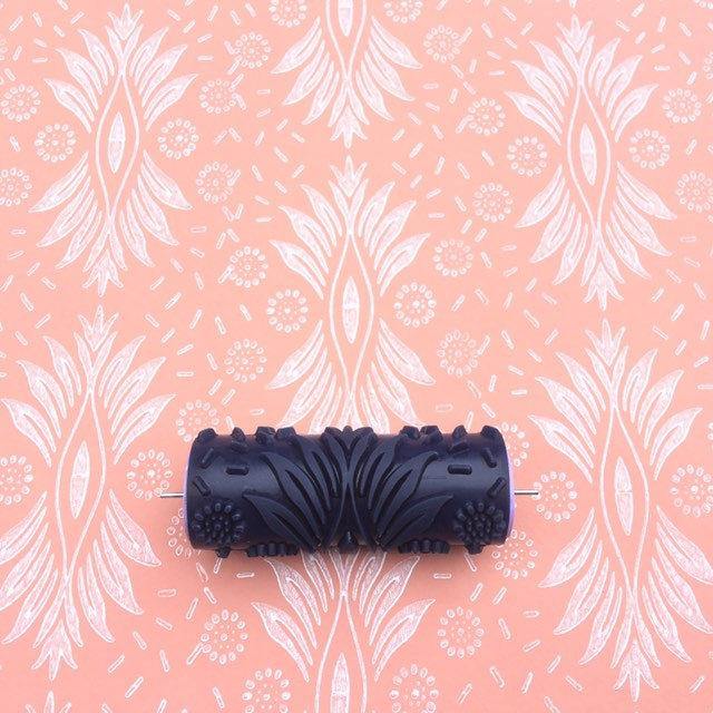 Pattern paint rollerNo122,TARA, Pattern, paint roller, wall decor roller, patterned roller 15cm, patterned paint roller designs - Roller Rock