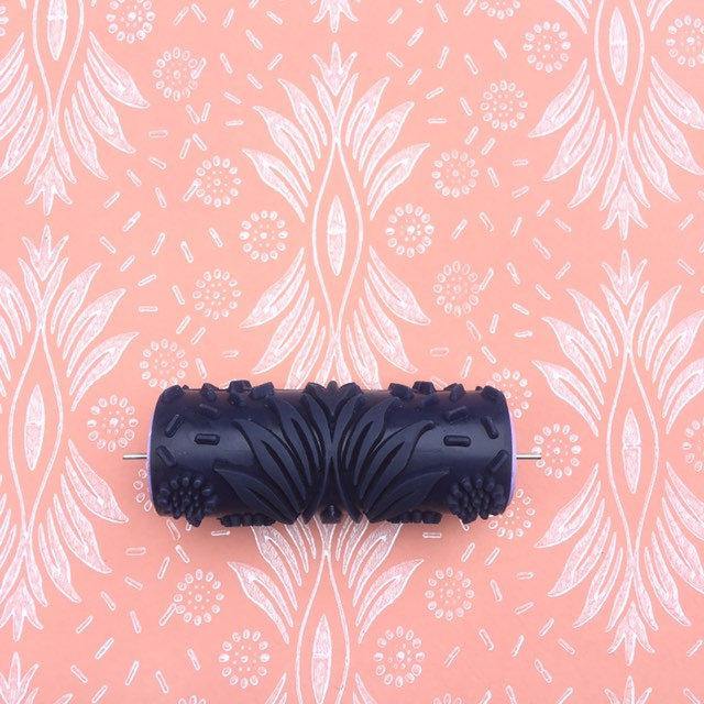 Pattern paint rollerNo122,TARA, Pattern, paint roller, wall decor roller, patterned roller 15cm, patterned paint roller designs - Roller Rock