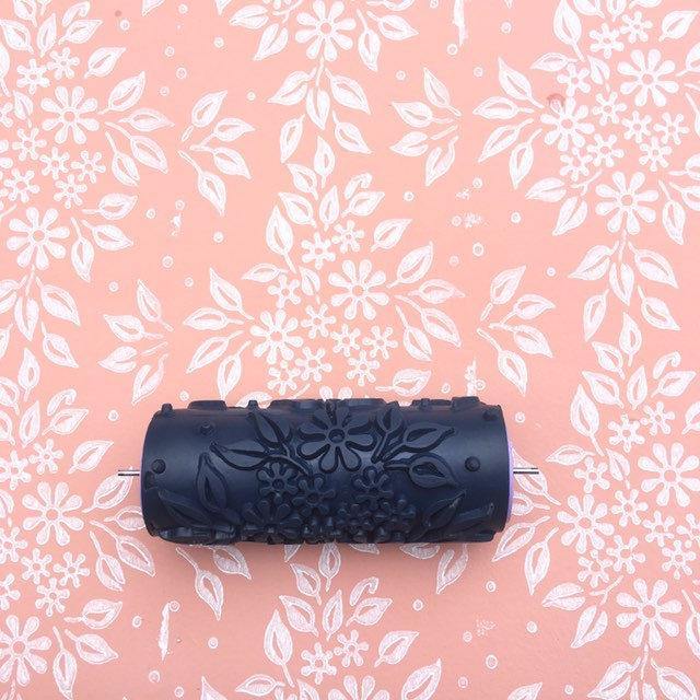 Paint RollerNo79,MARY,patterned paint roller designs, wall decor , 15cm,,patterned paint roller designs