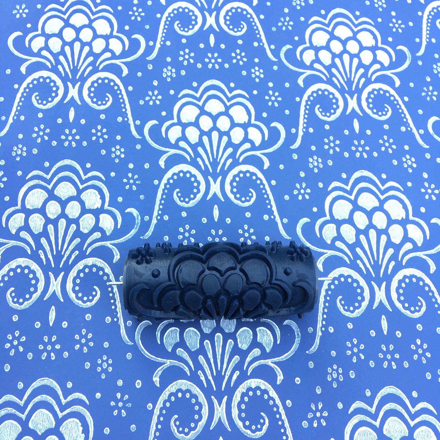 Patter paint rollerNo42,FIGARO, Wall roller, Pattern, Decorative roller, 15cm,patterned paint roller designs