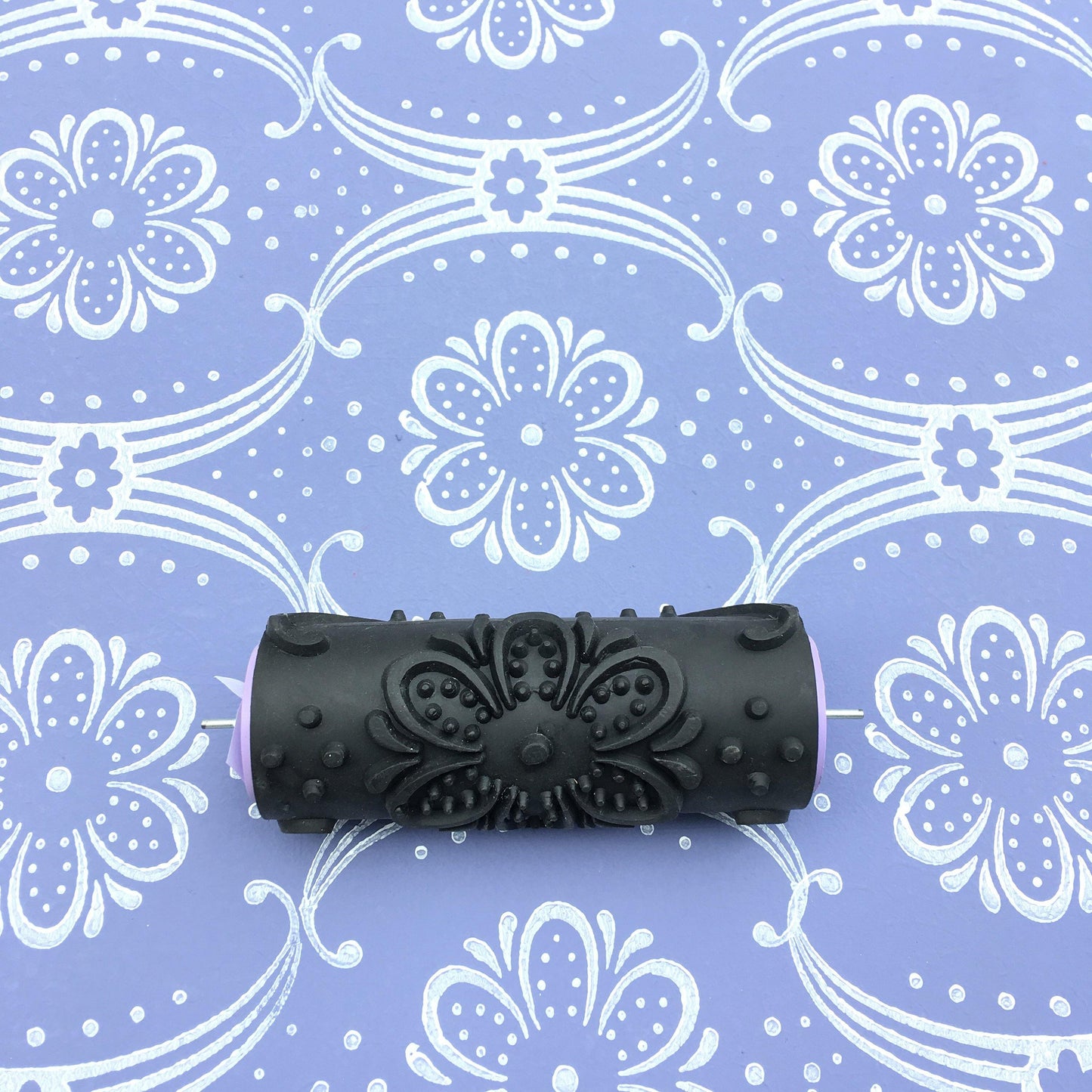 Pattern paint rollerNo63,LOTTIE-, Pattern, Paint roller, Wall decor roller, Roller, 15cm,patterned paint roller designs