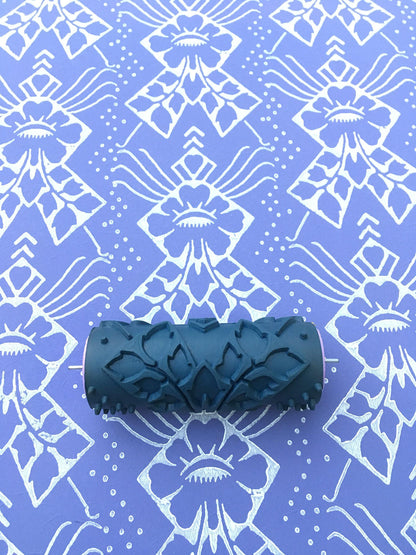 Paint RollerNo76,HYPNOTIST wall decor , 15cm,patterned paint roller designs - Roller Rock