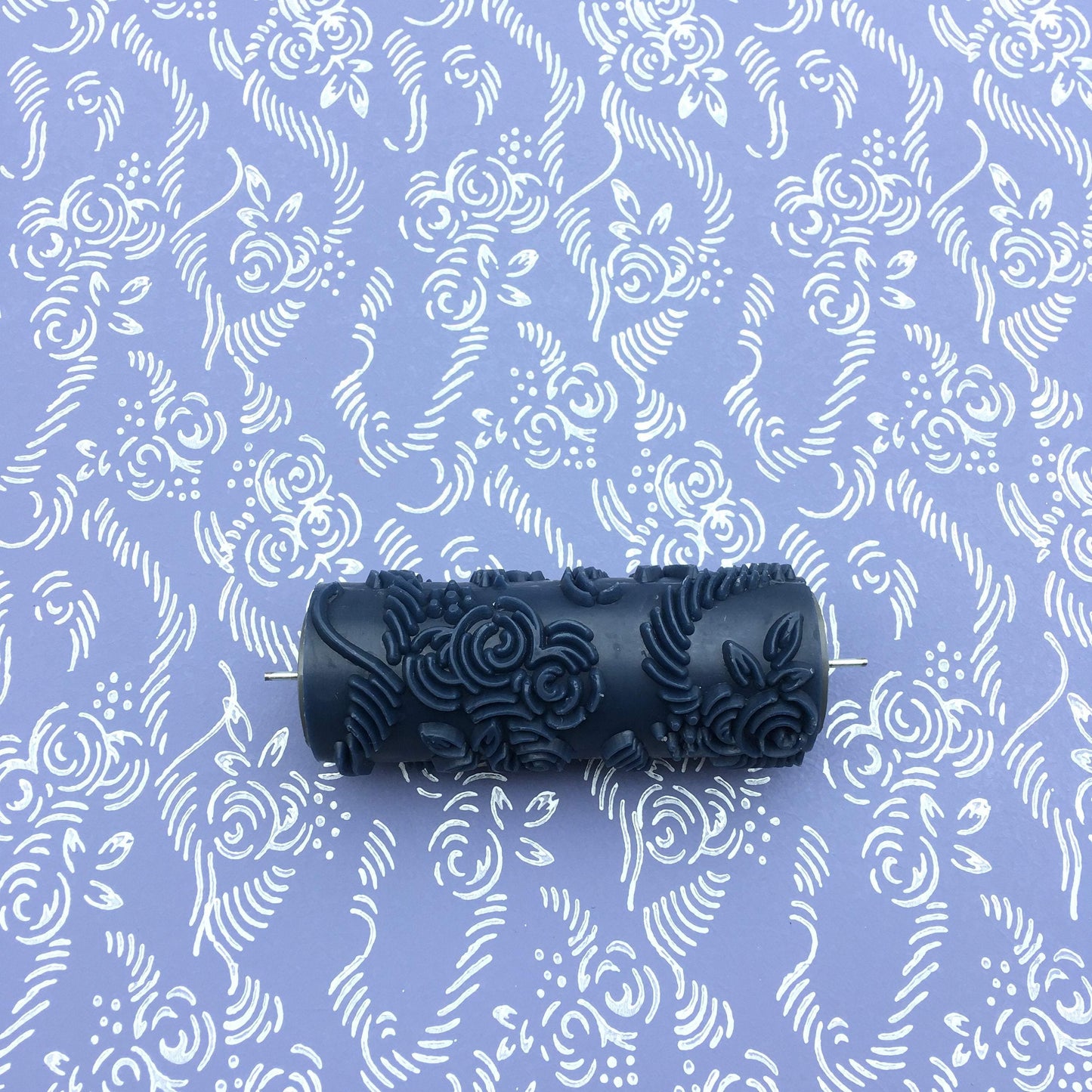 Pattern decor paint rollerNo17,ROSES, Wall decor, 15cm,patterned paint roller designs